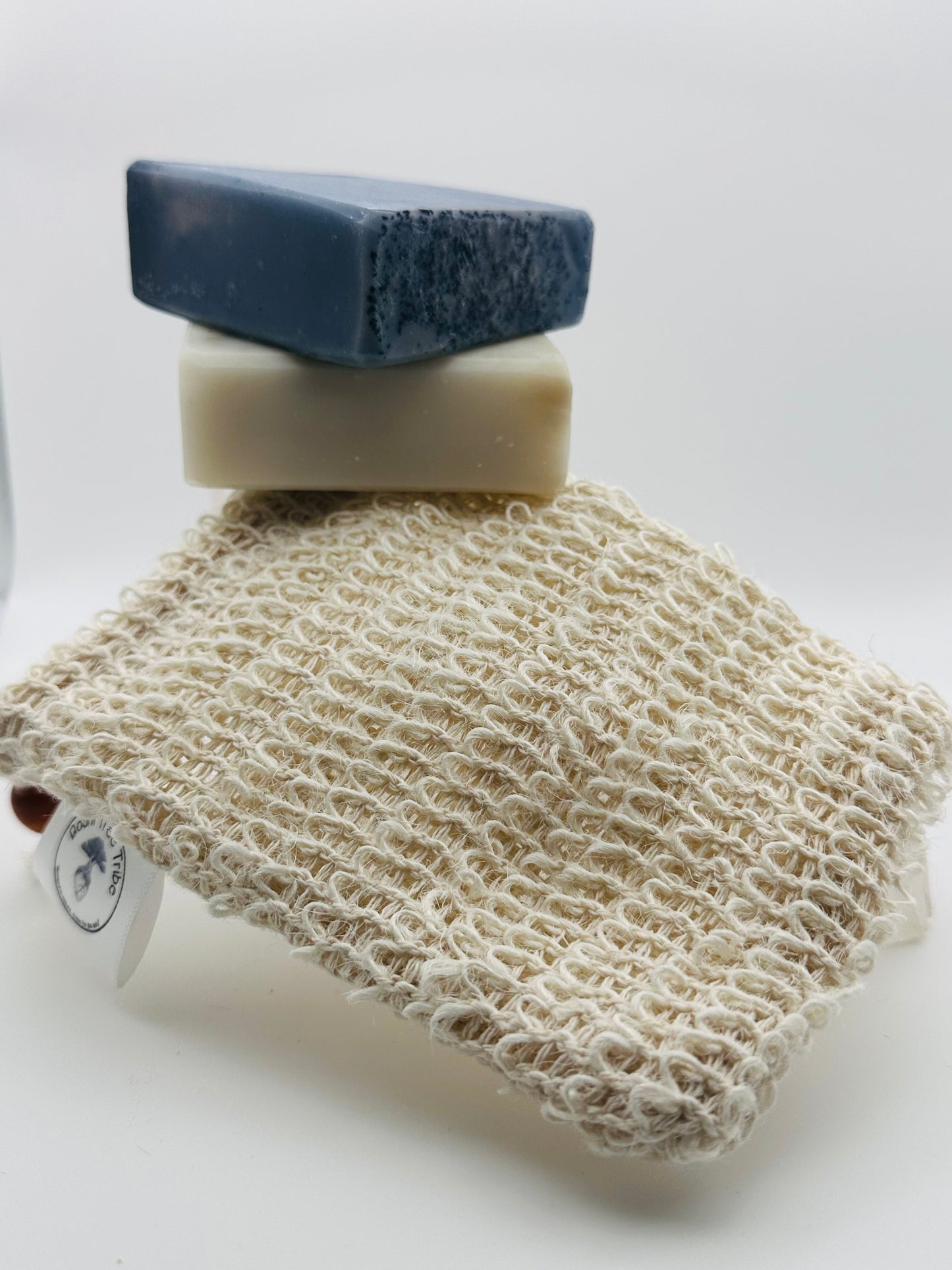 Natural Exfoliating Sisal Soap Bag, Eco-Friendly 2 pack