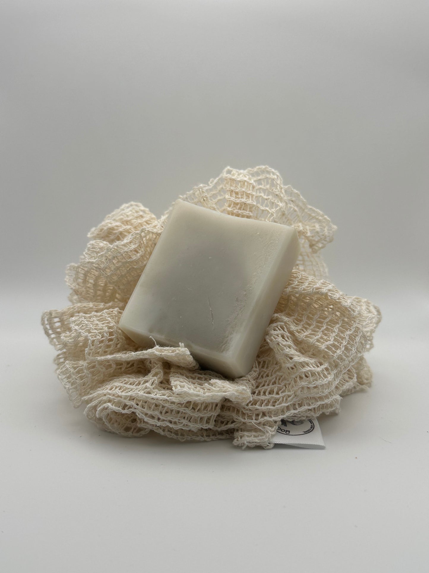 Organic Natural Cotton Ramie Bath LOOFAH Sponge 2 pack