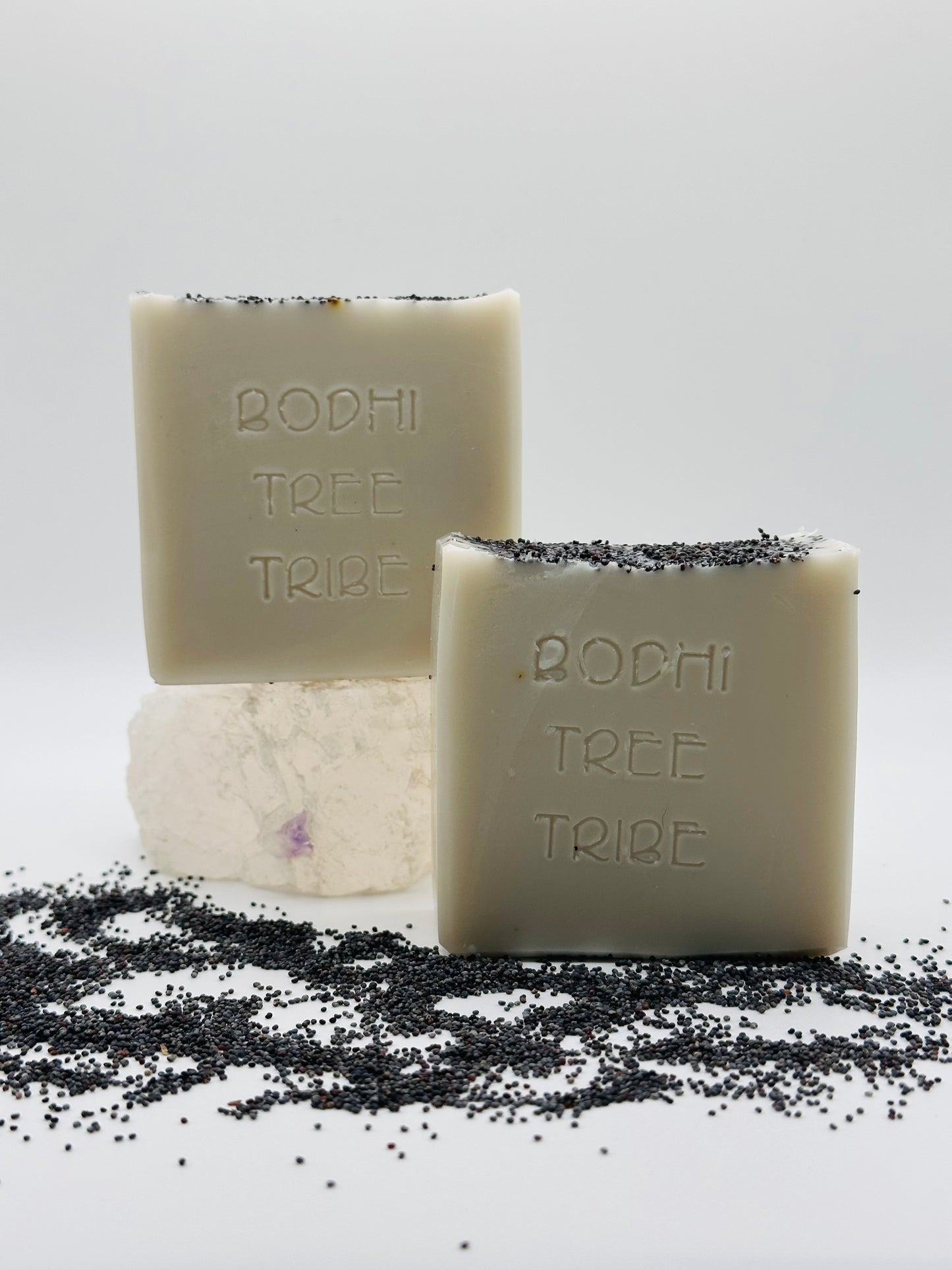 Artisan Soaps , Handmade soaps, Organic, Eco friendly, 6.5 OZ soaps, natural soap, bergamot, sea clay, poppy seeds, bodhi tree tribe, concious living, earth friendly. 